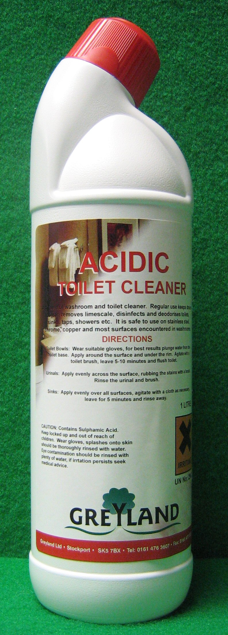 Acidic Toilet Cleaner (10 x 1 Litre)